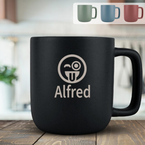 Moody - Playful "Balance" med navn | Krus med gravering