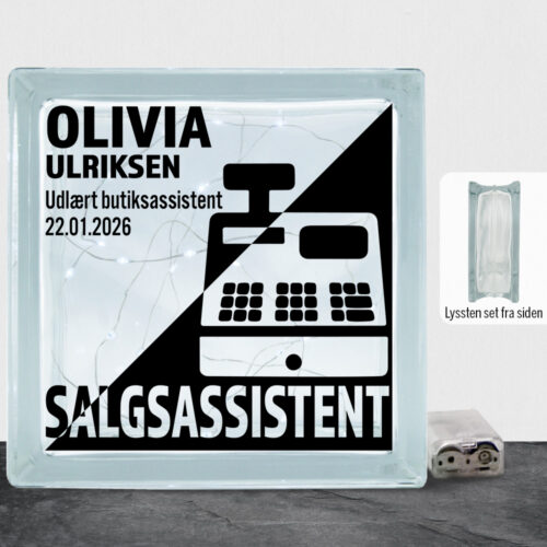 Udlært salgsassistent design 1 | Lyssten