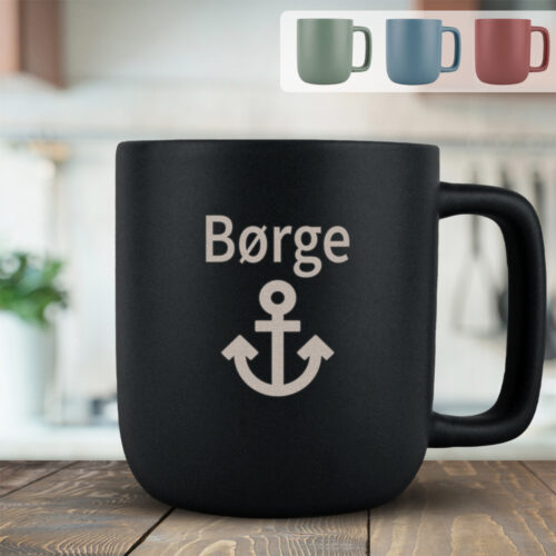 Anchor "Classic" med navn | Krus med gravering