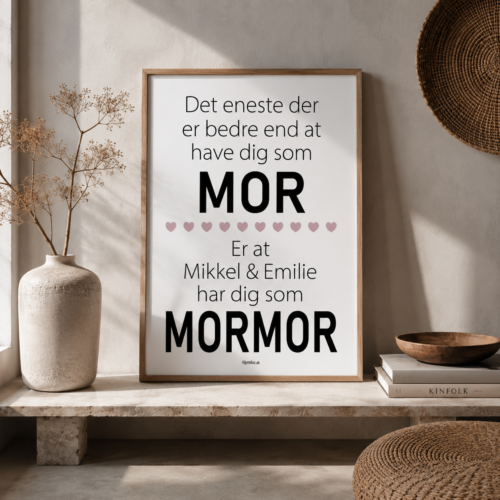 Alternative view of Det eneste der er bedre... mor/mormor - Edition 1 | Plakat