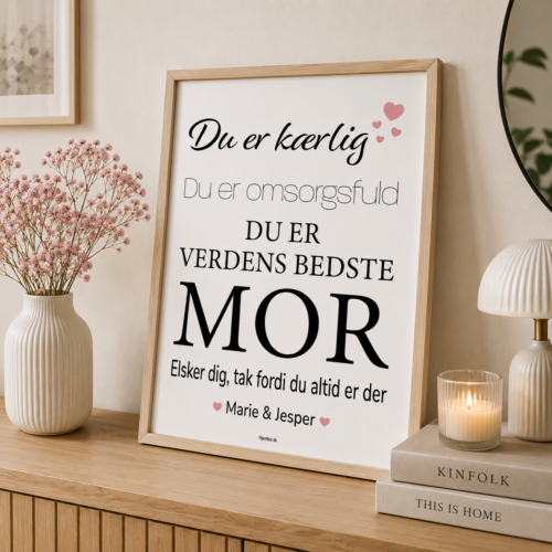 Alternative view of Du er verdens bedste mor | Plakat