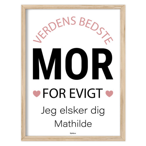 Verdens bedste mor - Edition 2 | Plakat