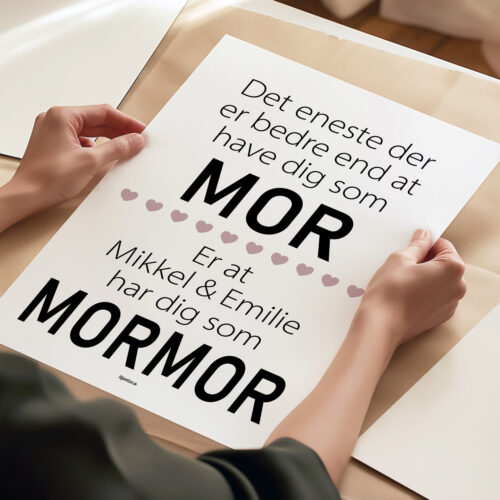 Det eneste der er bedre... mor/mormor - Edition 1 | Plakat - Billede 3