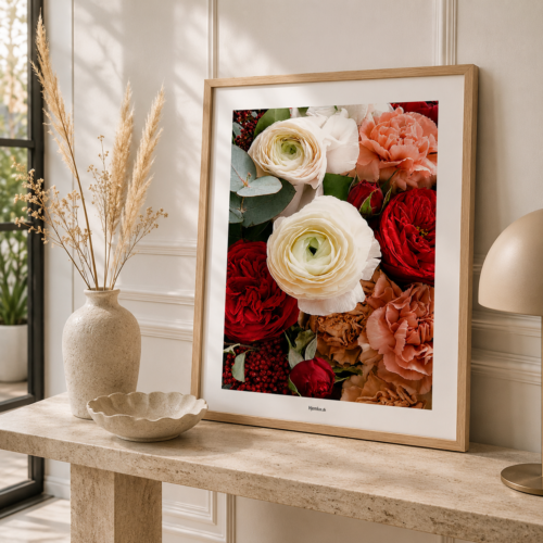 Alternative view of Blomsterbuket | Plakat