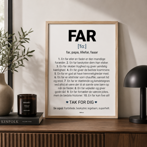 Alternative view of Far, tak for dig… | Plakat
