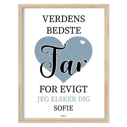 Verdens bedste far for evigt - Edition 2 | Plakat