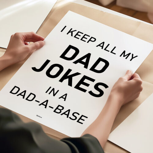 Dad-a-base | Plakat - Billede 3