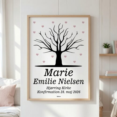 Alternative view of Konfirmation livstræ | Plakat