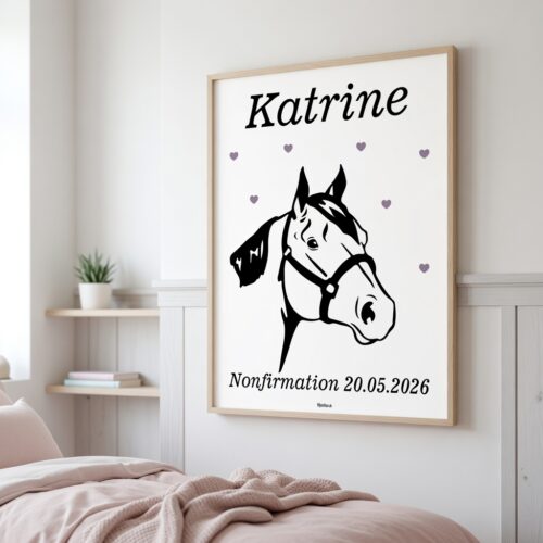 Alternative view of Nonfirmation hest | Plakat