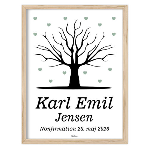 Nonfirmation livstræ | Plakat