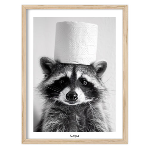 Fun'N Cheek Bathroom Chronicles – Caught Red-Pawed | Plakat